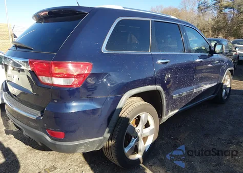 2012 Jeep Grand Cherokee Overland из США, поврежденный, VIN 1C4RJFCT2CC221860